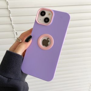 Premium Silicon Case For Apple - iPhone 14 Plus, Purple