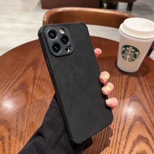 Suede Fabric Case For Apple - iPhone 11 Pro Max, Black