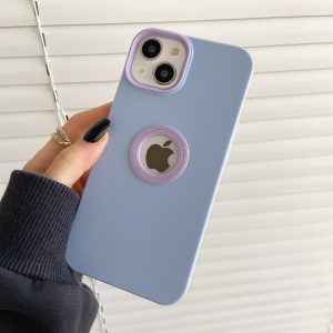 Premium Silicon Case For Apple - iPhone 15, Sky Blue