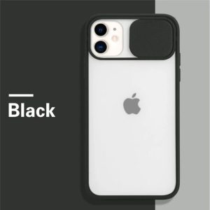Sliding Camera Protection Case for Apple iPhone Series - iPhone 12 Pro Max, Black