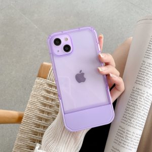 Transparent Case for Apple - iPhone 12, Purple