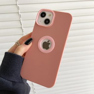 Premium Silicon Case For Apple - iPhone 12/12 Pro, Pink