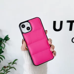 Silicone Puffer Cover For Apple - iPhone X/XS, Pink